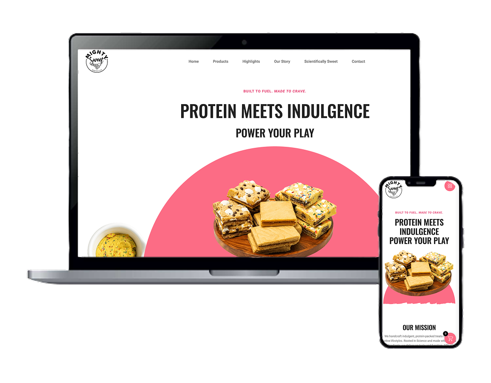 Mighty Sweets USA - Bakery & Confectionery WooCommerce E-Commerce Store